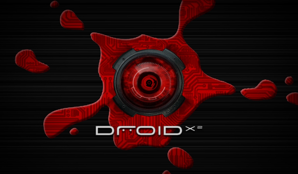Droid X2 Splat for 1024 x 600 widescreen resolution