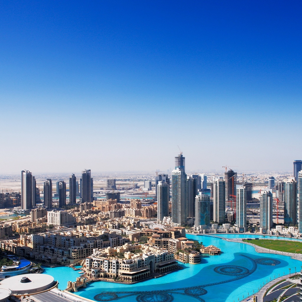 Dubai Overview for 1024 x 1024 iPad resolution