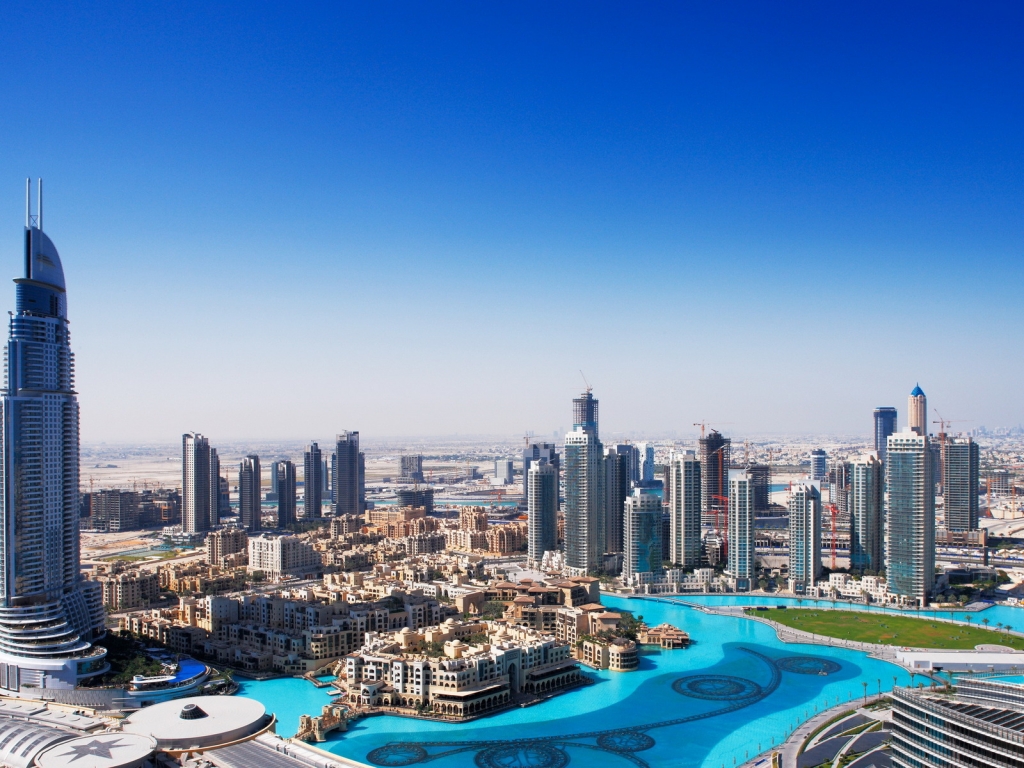 Dubai Overview for 1024 x 768 resolution