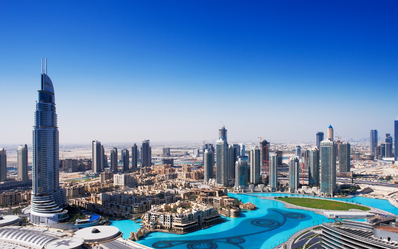 Dubai Overview for 1280 x 800 widescreen resolution