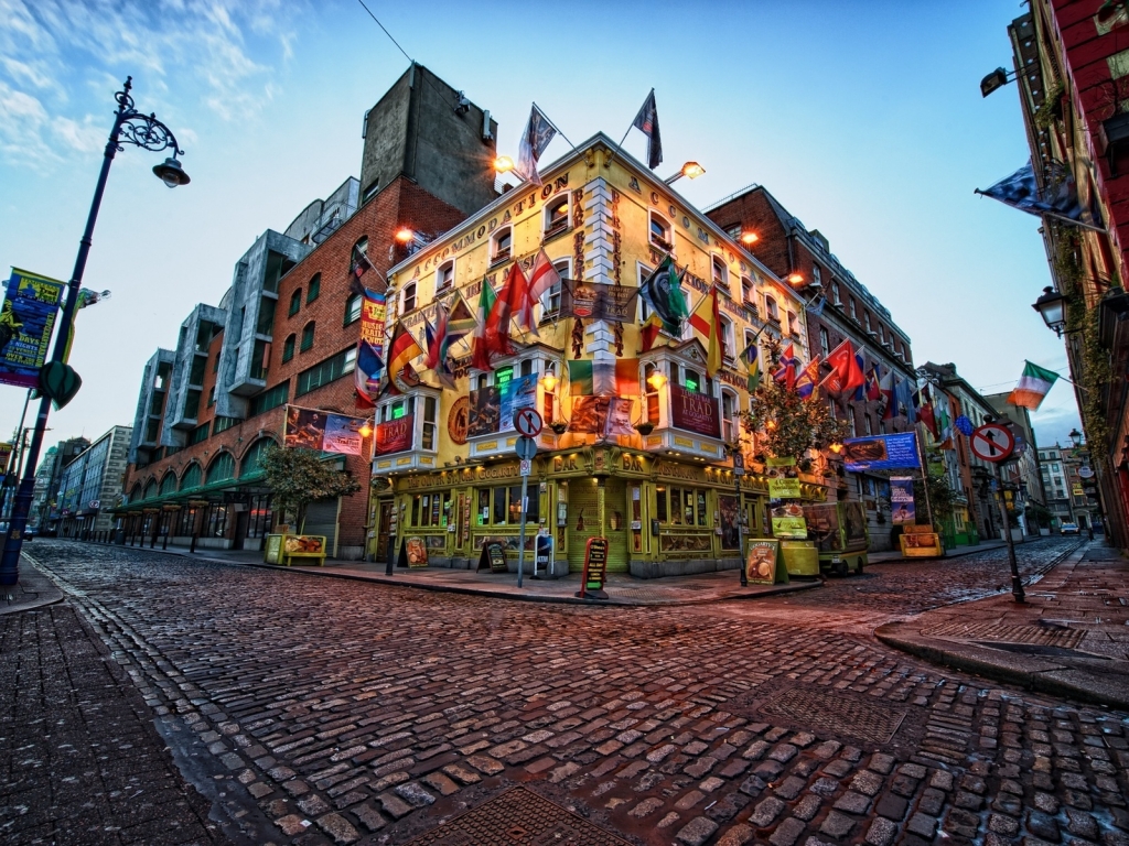 Dublin Ireland for 1024 x 768 resolution