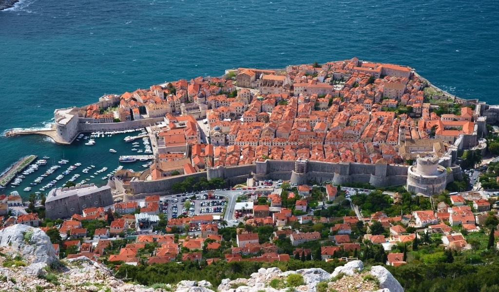 Dubrovnik Croatia  for 1024 x 600 widescreen resolution