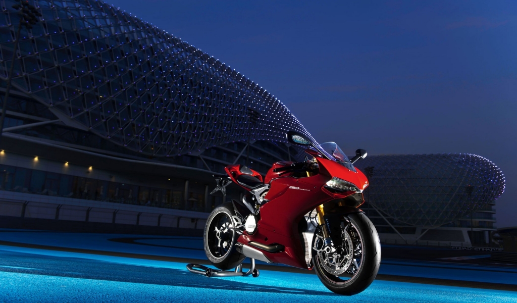 Ducati 1199 Panigale for 1024 x 600 widescreen resolution