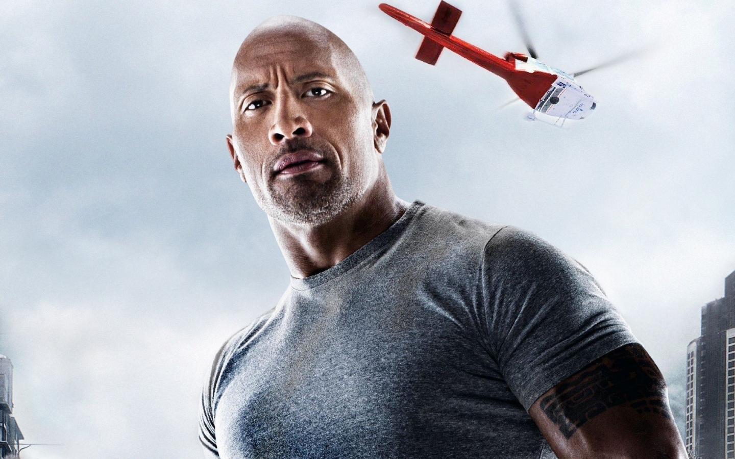 Dwayne Johnson San Andreas for 1440 x 900 widescreen resolution