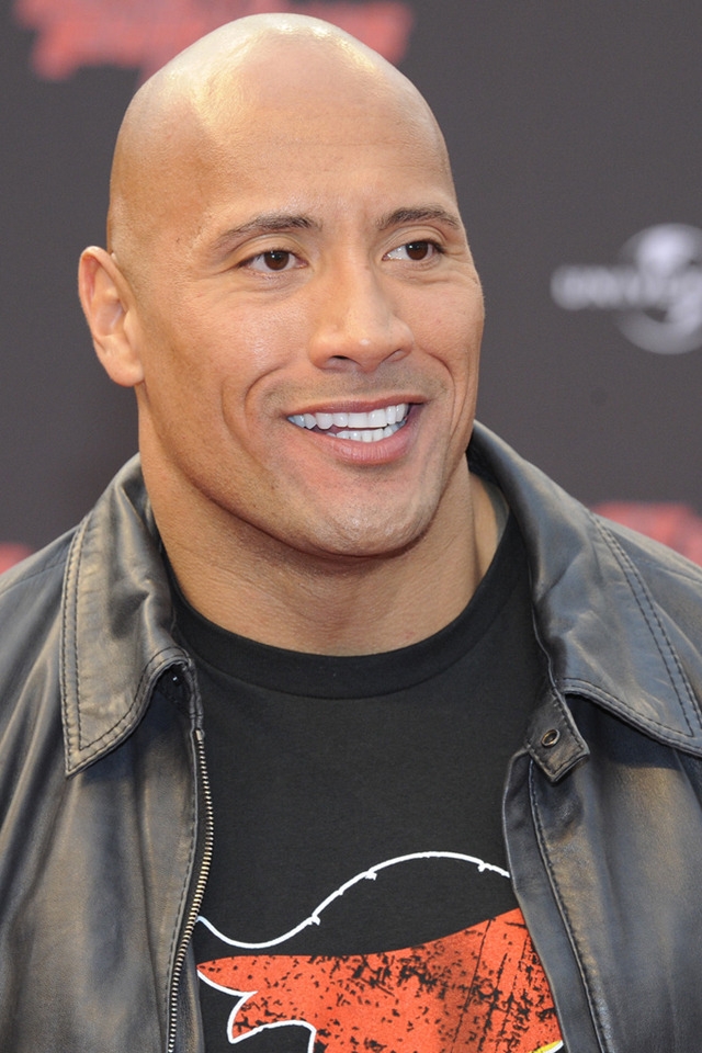 Dwayne The Rock Johnson for 640 x 960 iPhone 4 resolution