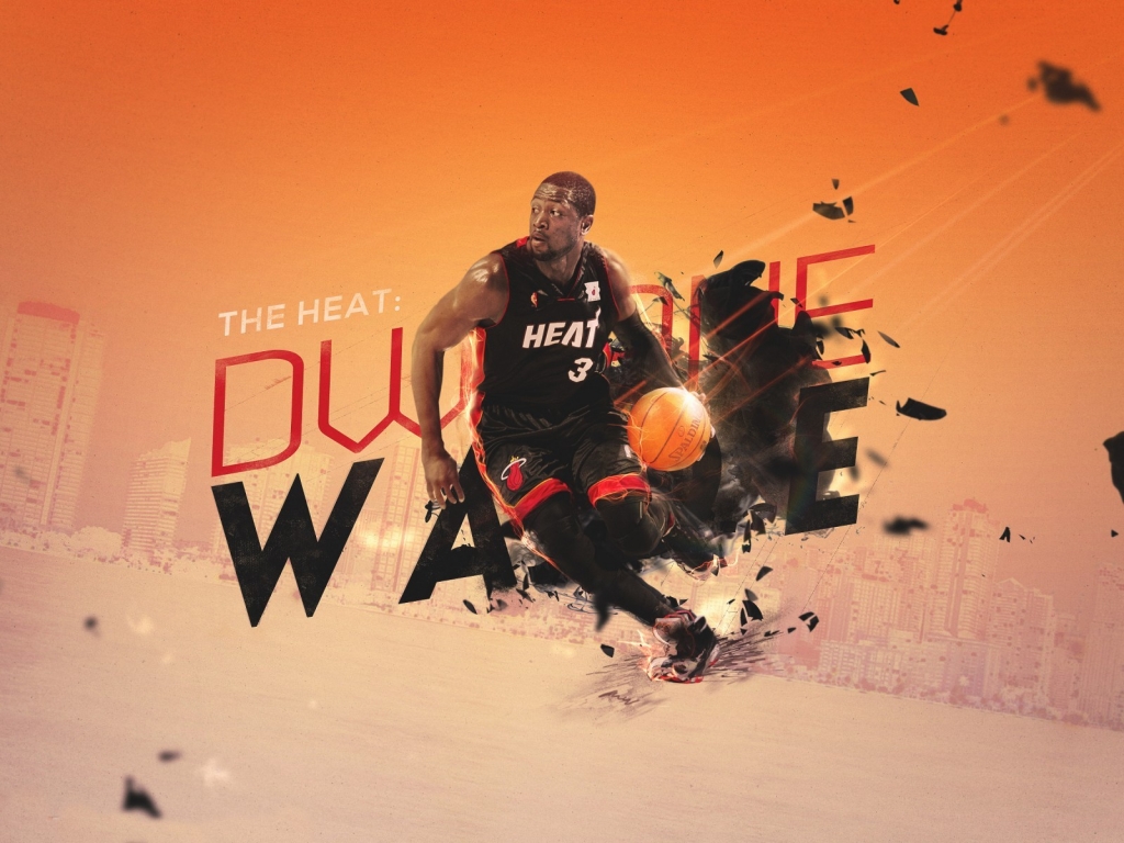 Dwyane Wade Poster for 1024 x 768 resolution
