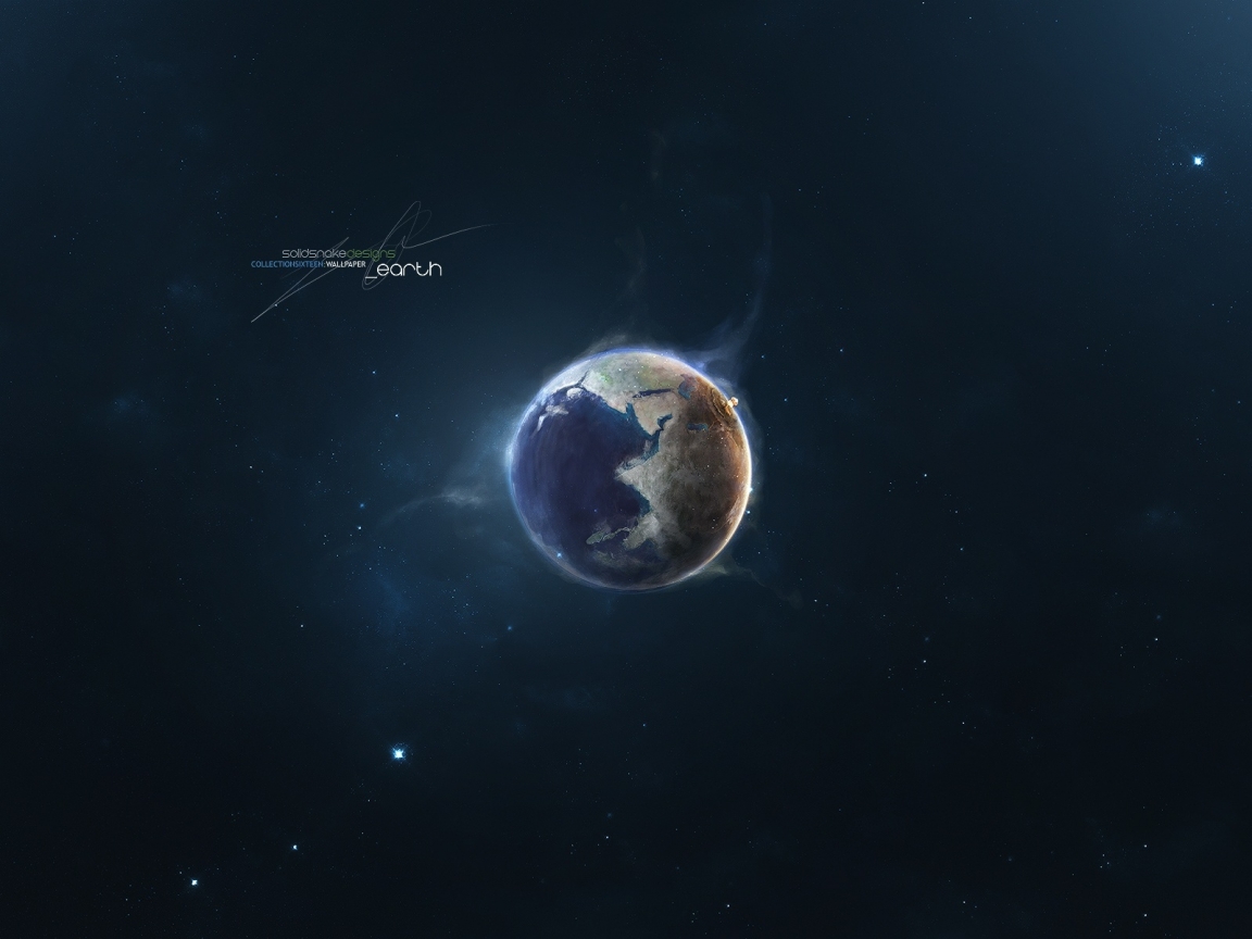 Earth for 1152 x 864 resolution