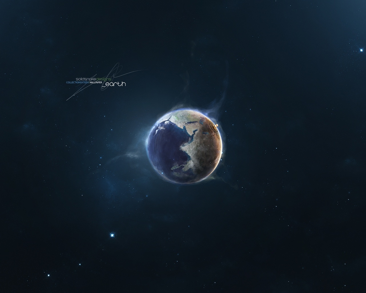 Earth for 1280 x 1024 resolution
