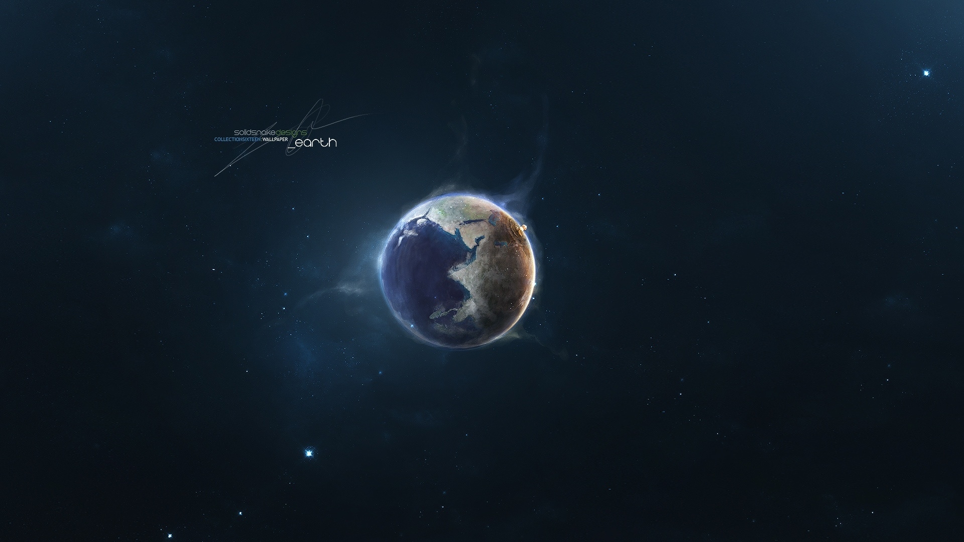 Earth for 1920 x 1080 HDTV 1080p resolution