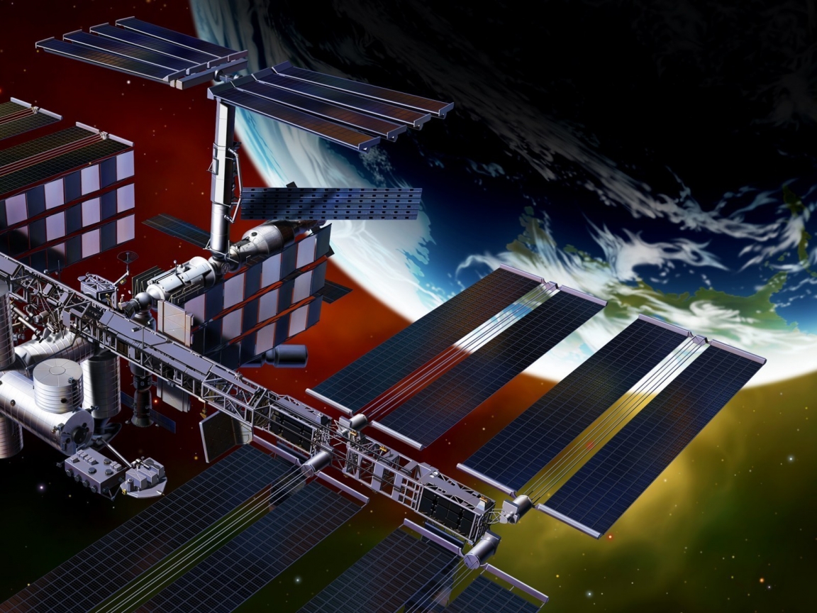 Earth Orbit Station for 1152 x 864 resolution