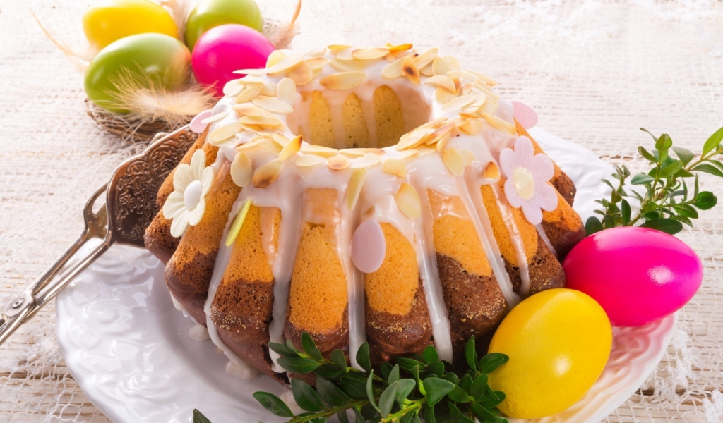Easter Cake for 1024 x 600 widescreen resolution