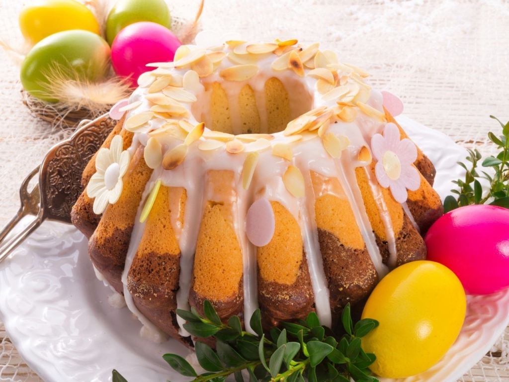 Easter Cake for 1024 x 768 resolution