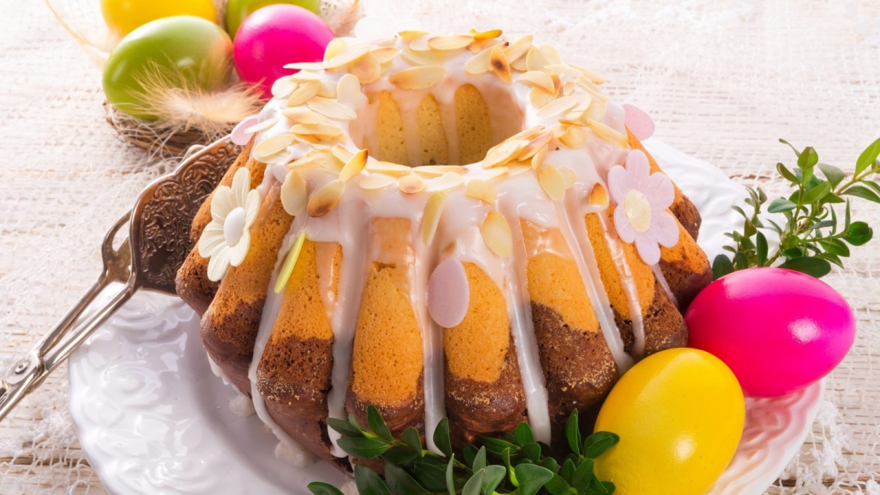 Easter Cake for 1280 x 720 HDTV 720p resolution
