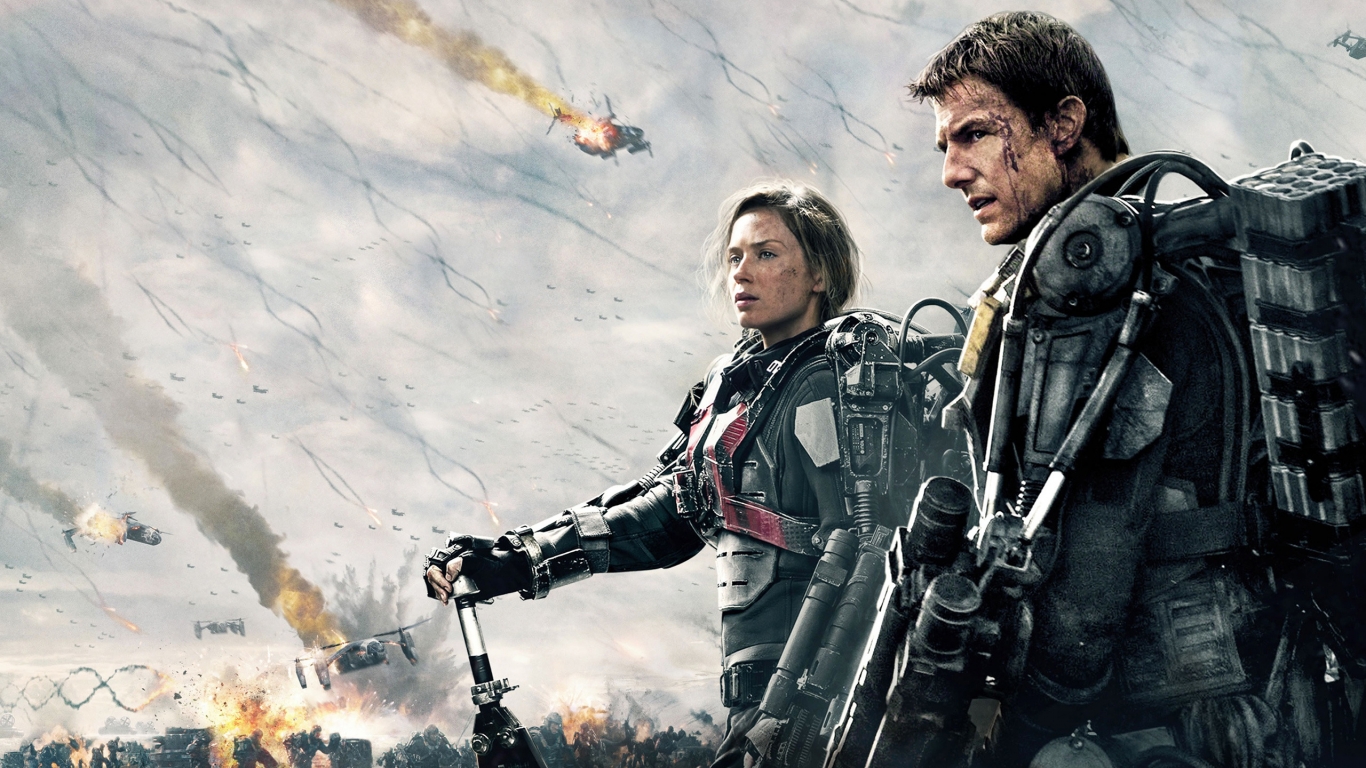 Edge of Tomorrow 2014 for 1366 x 768 HDTV resolution