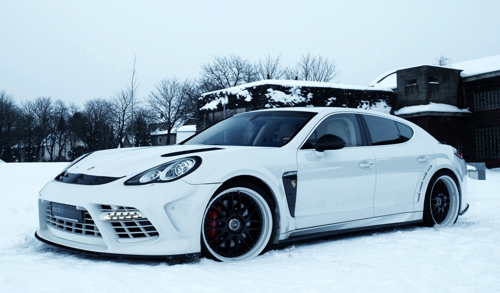 Edo Competition Panamera for 1024 x 600 widescreen resolution
