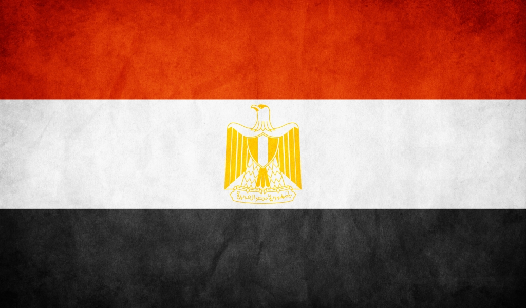 Egypt grunge flag for 1024 x 600 widescreen resolution