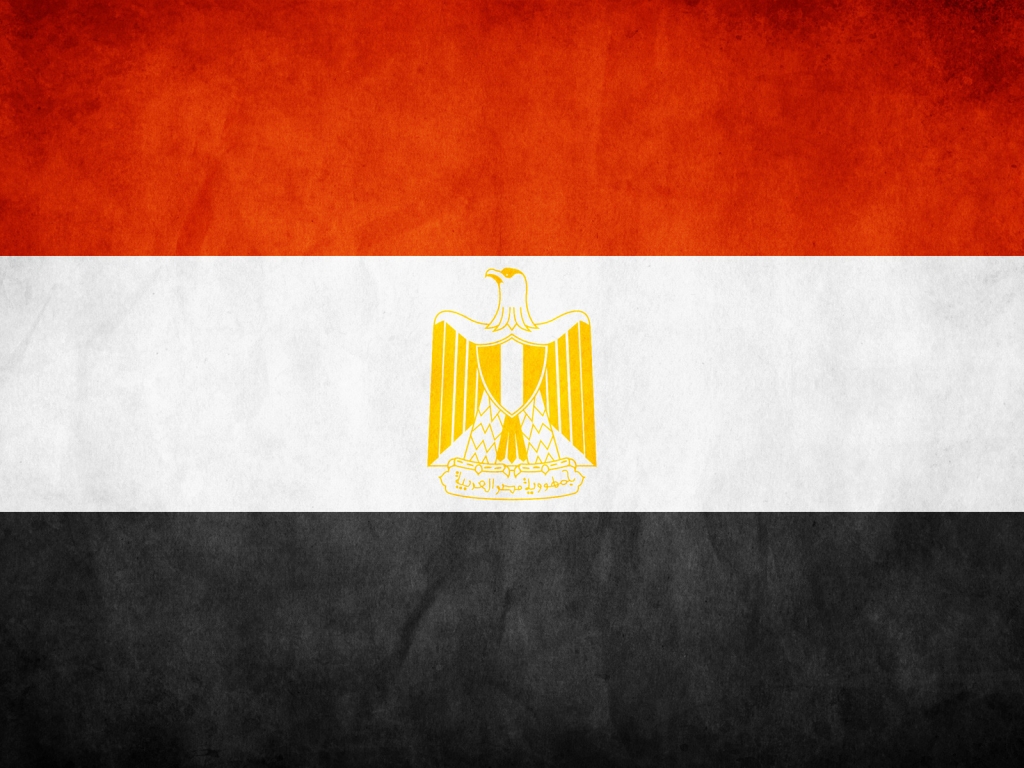 Egypt grunge flag for 1024 x 768 resolution