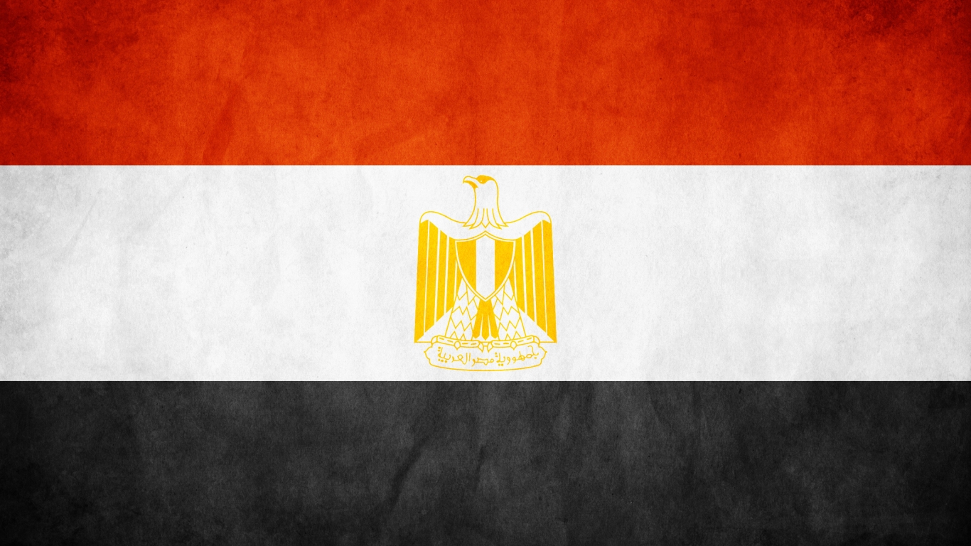 Egypt grunge flag for 1366 x 768 HDTV resolution