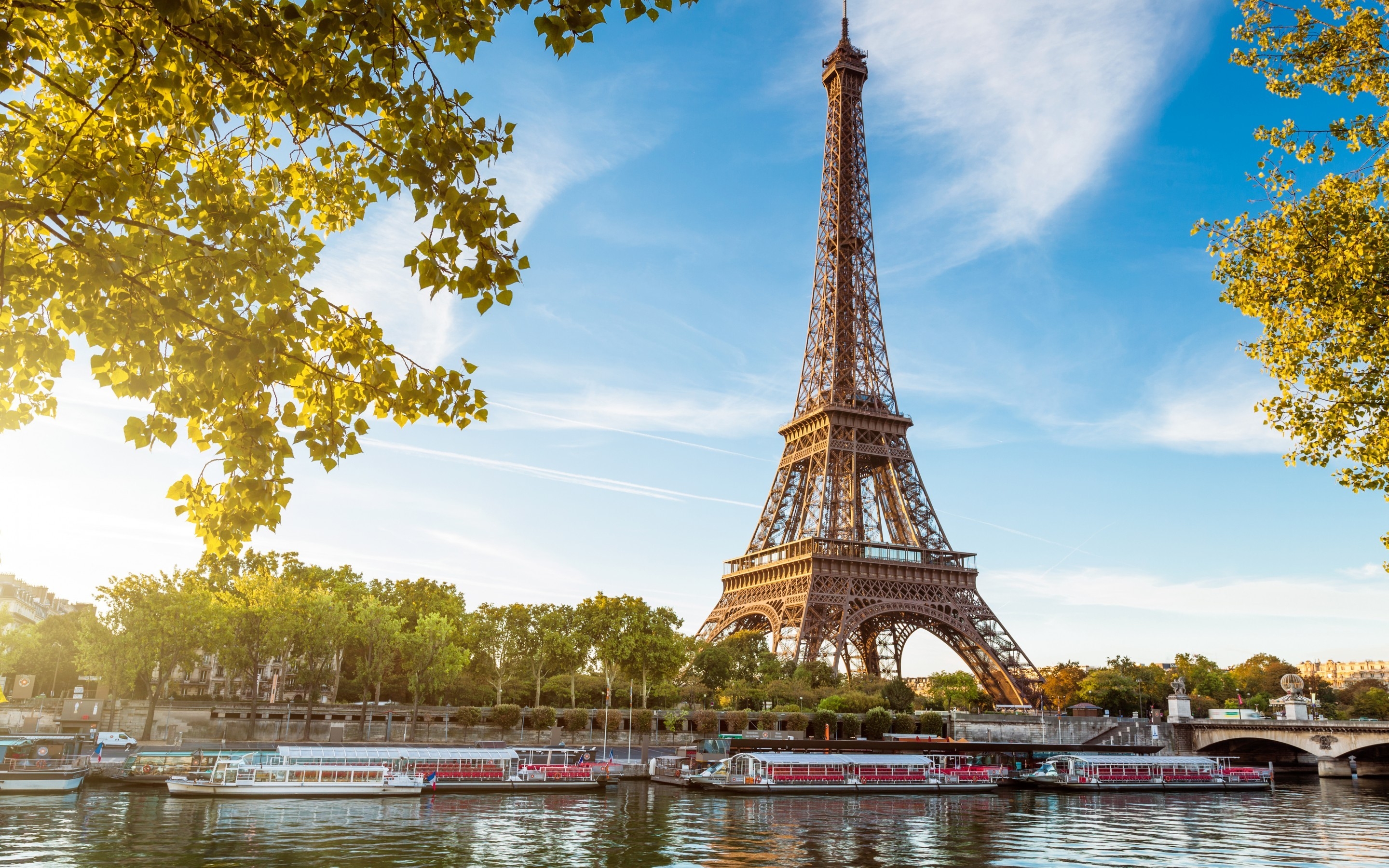Eiffel Tower Landscape for 2880 x 1800 Retina Display resolution