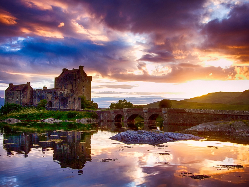 Eilean Donan Castle for 1024 x 768 resolution