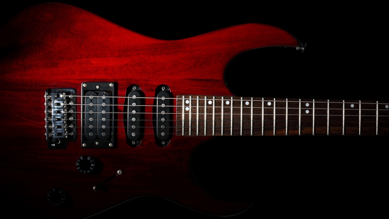 Electric Guitar for 1280 x 720 HDTV 720p resolution