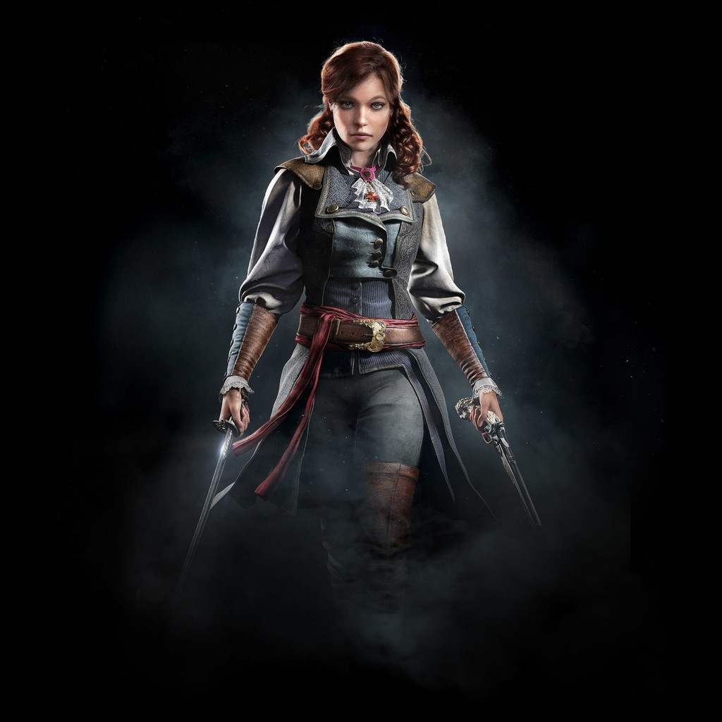 Elise Assassins Creed Unity  for 1024 x 1024 iPad resolution