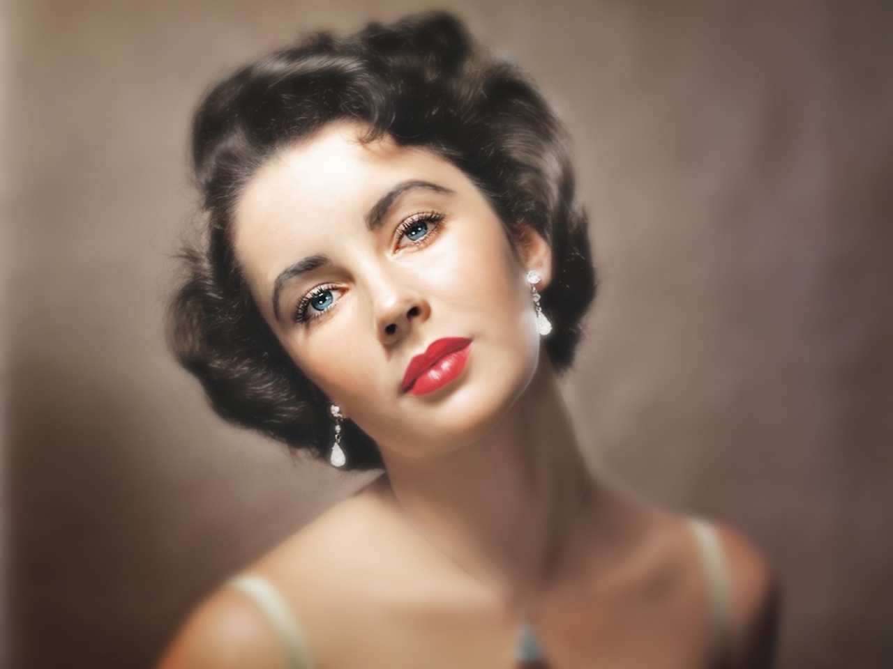 Elizabeth Taylor Blue Eyes for 1280 x 960 resolution