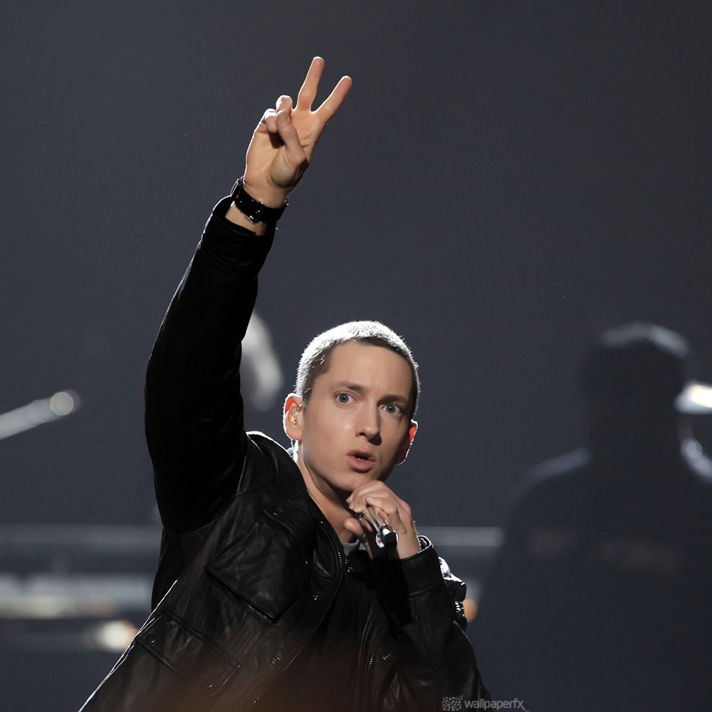 Eminem Peace for 1024 x 1024 iPad resolution