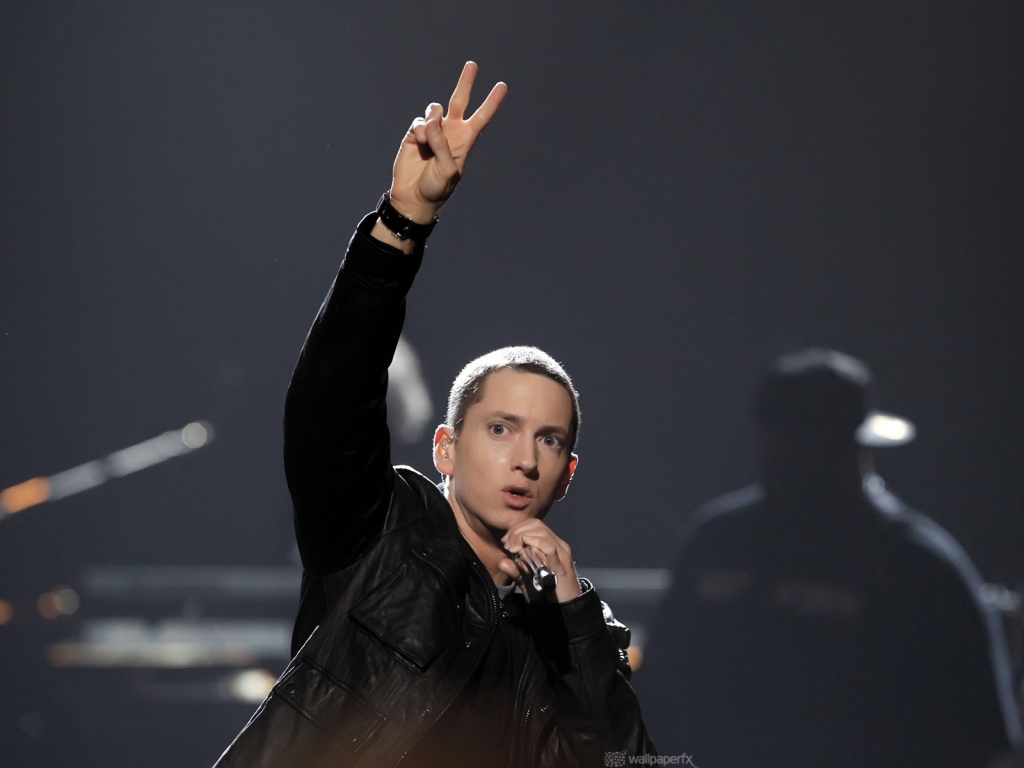 Eminem Peace for 1024 x 768 resolution