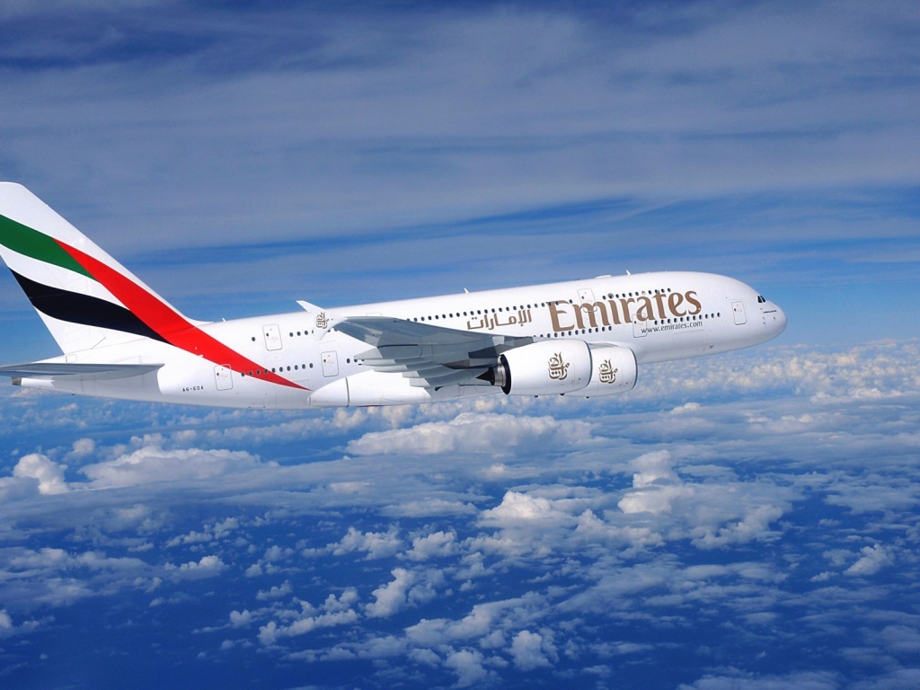 Emirates Airline for 1024 x 768 resolution