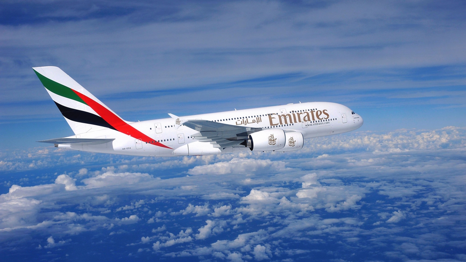 Emirates Airline for 1600 x 900 HDTV resolution