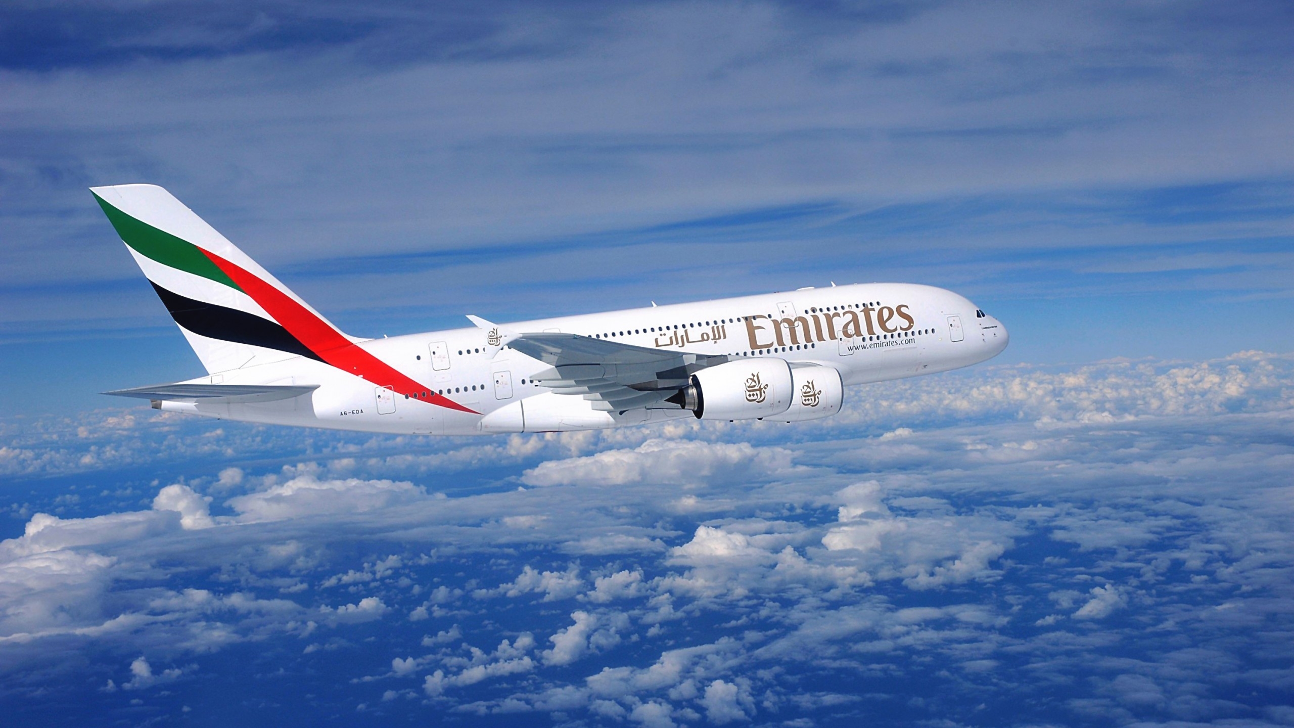 Emirates Airline for 2560x1440 HDTV resolution