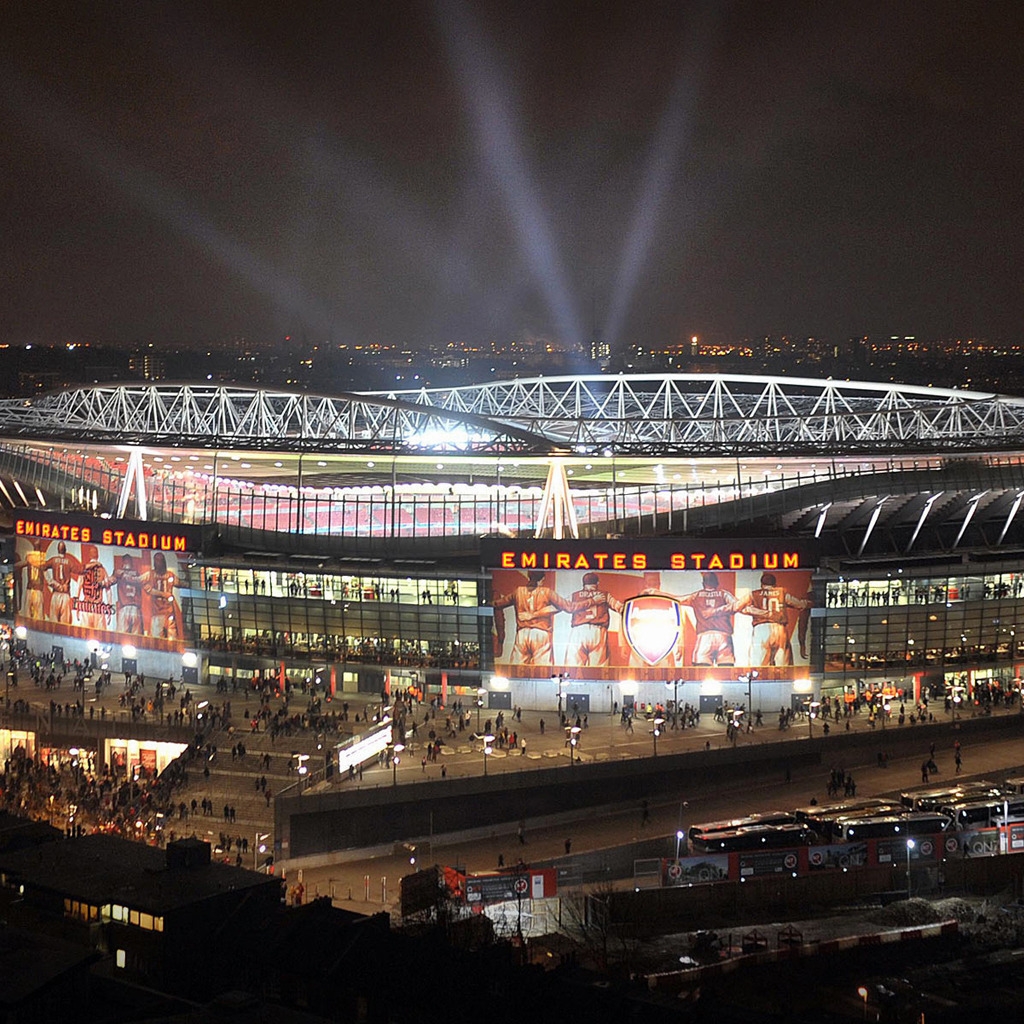 Emirates Stadium for 1024 x 1024 iPad resolution