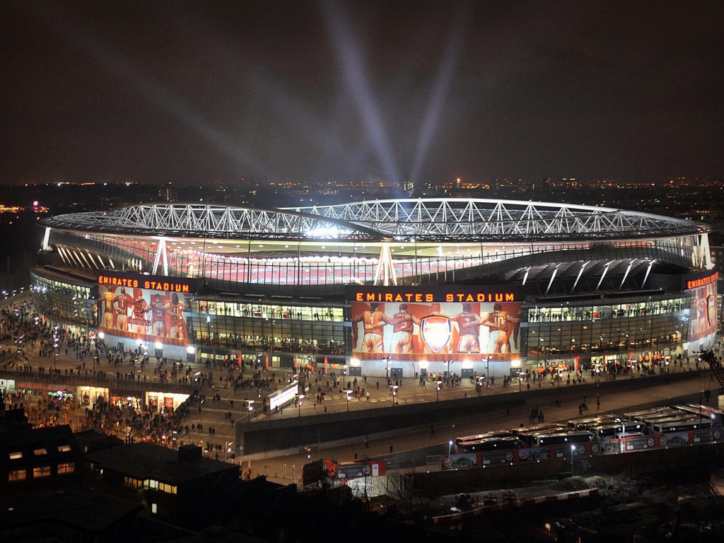 Emirates Stadium for 1024 x 768 resolution