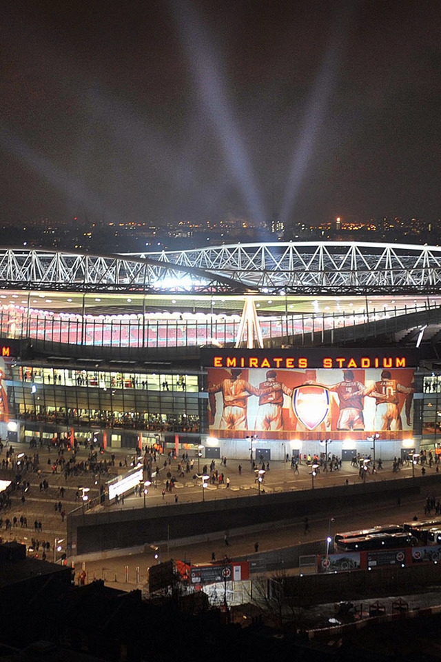 Emirates Stadium for 640 x 960 iPhone 4 resolution