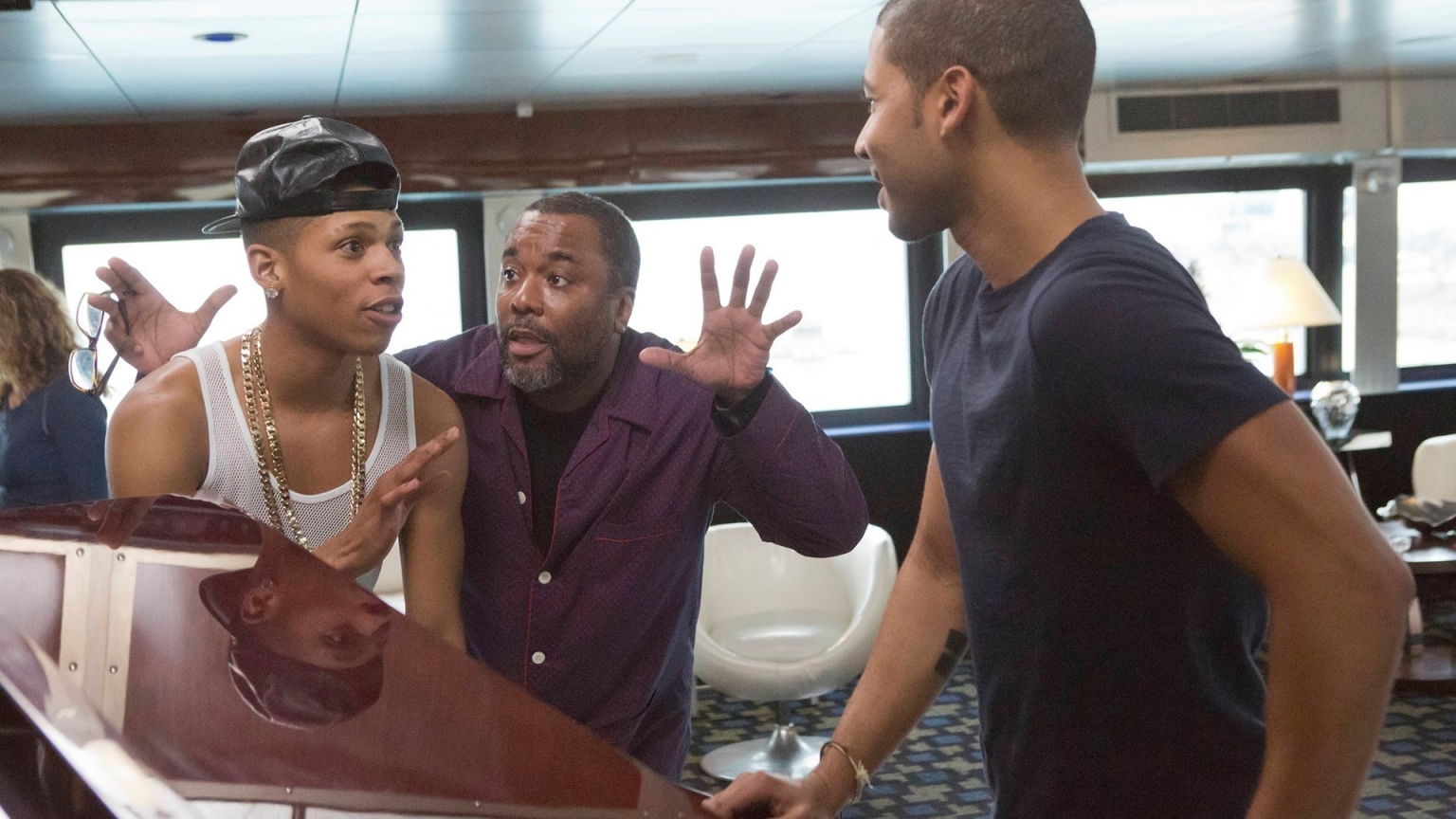 Empire Lee Daniels, Bryshere Gray and Jussie Smollett for 1536 x 864 HDTV resolution