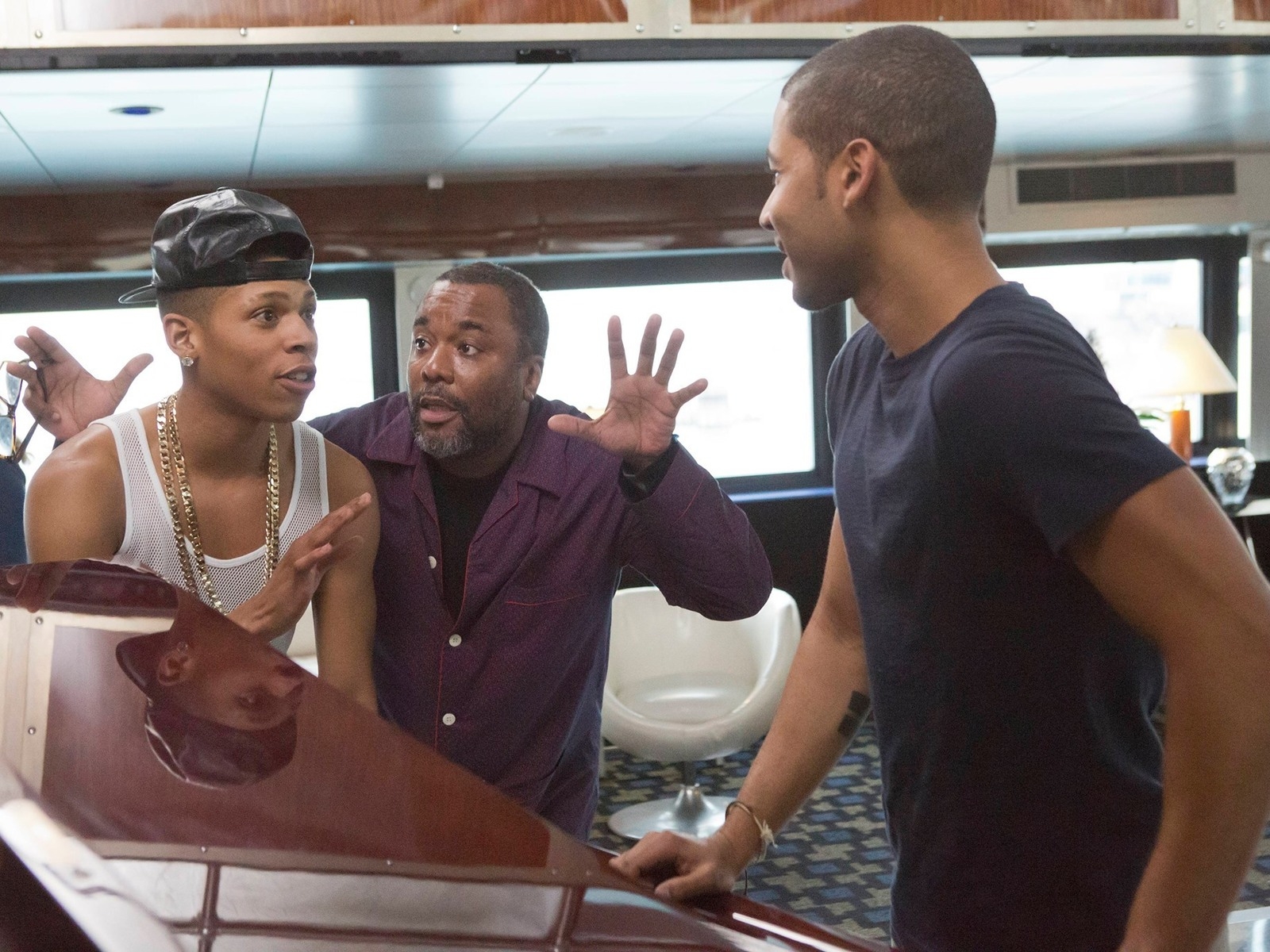 Empire Lee Daniels, Bryshere Gray and Jussie Smollett for 1600 x 1200 resolution