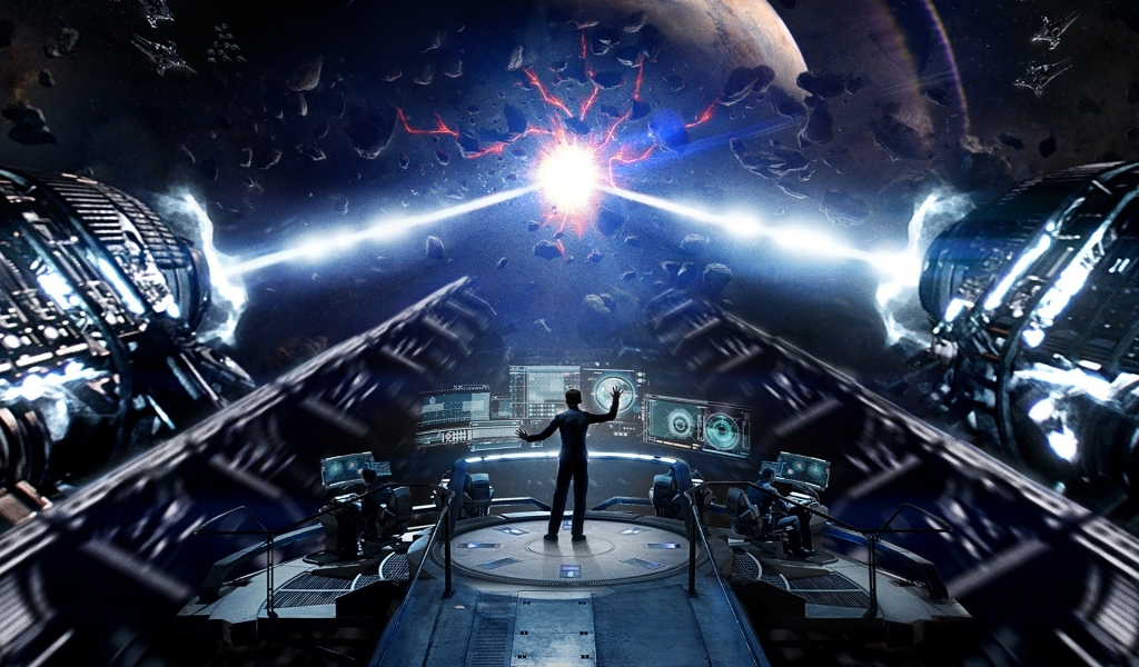 Enders Game Movie for 1024 x 600 widescreen resolution