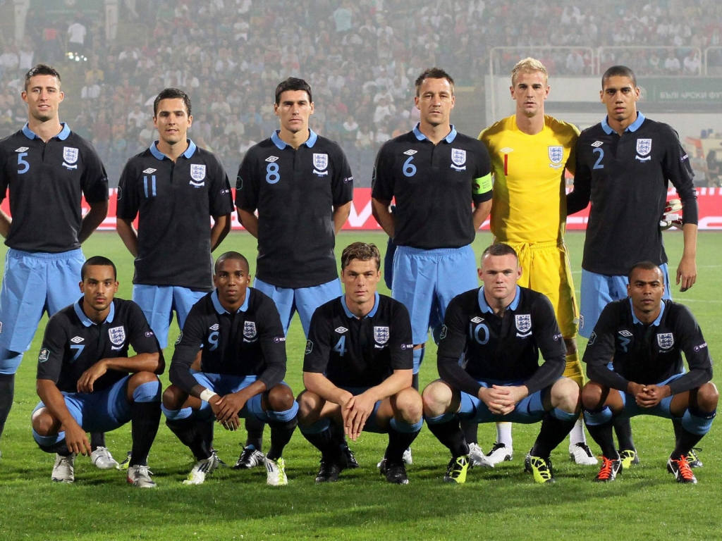 England National Team for 1024 x 768 resolution