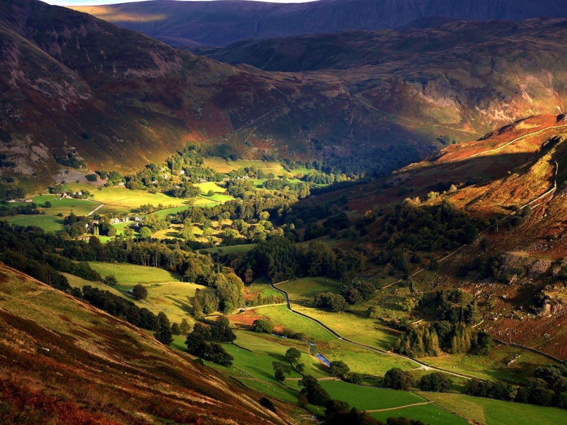 England Valley for 1152 x 864 resolution
