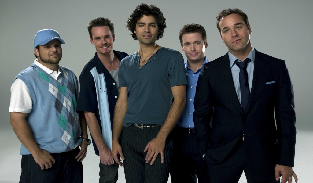 Entourage Cast for 1024 x 600 widescreen resolution