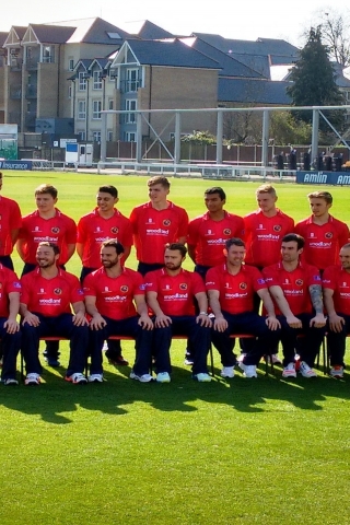 Essex Cricket Squad for 320 x 480 iPhone resolution