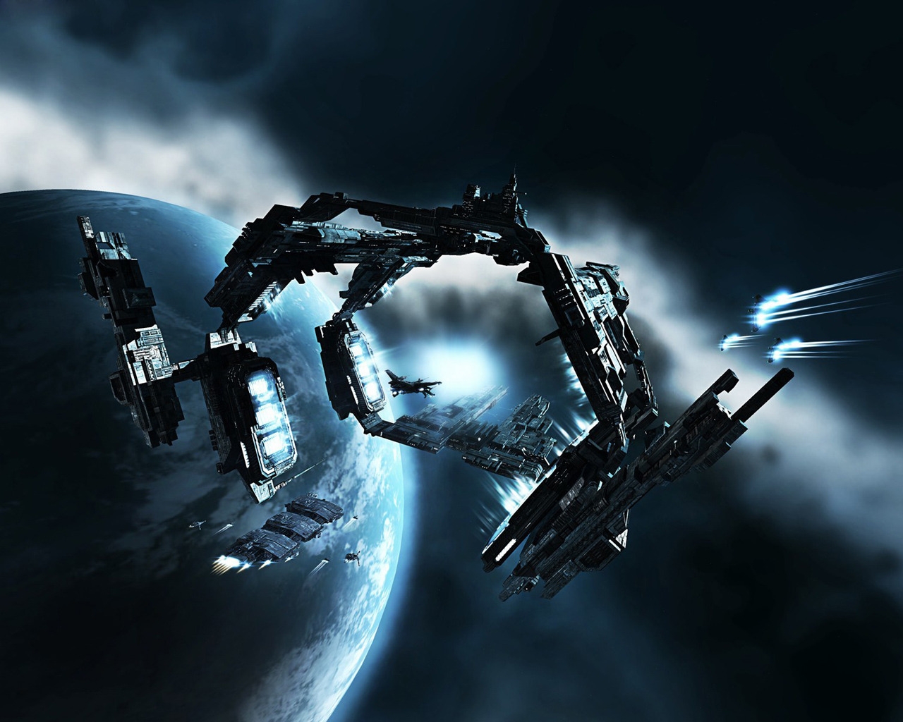 Eve Station for 1280 x 1024 resolution