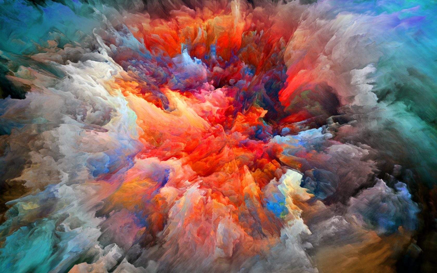 Explosion of Colors for 1680 x 1050 widescreen resolution