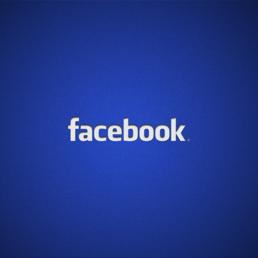 Facebook Logo for 1024 x 1024 iPad resolution