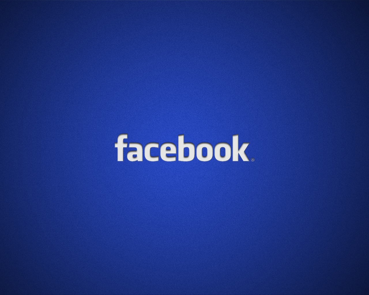 Facebook Logo for 1280 x 1024 resolution