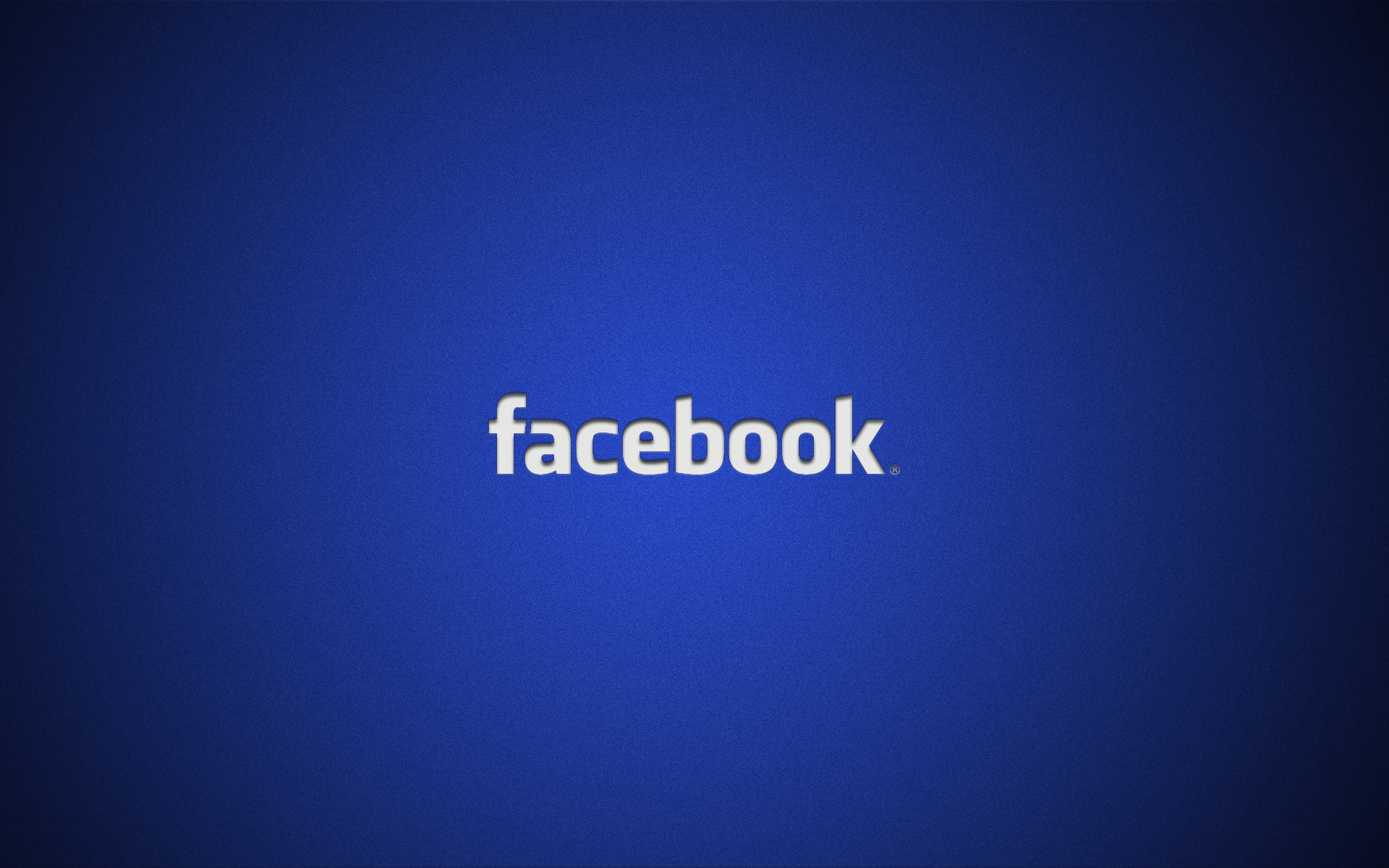 Facebook Logo for 1920 x 1200 widescreen resolution