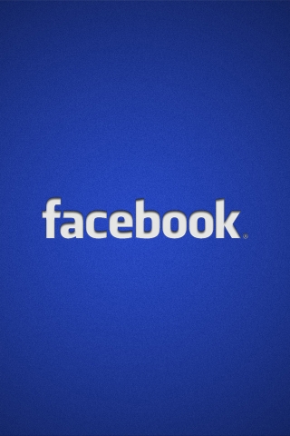 Facebook Logo for 320 x 480 iPhone resolution