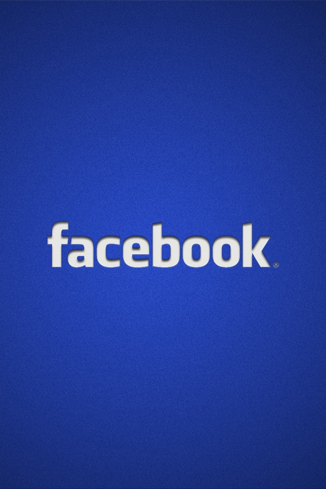 Facebook Logo for 640 x 960 iPhone 4 resolution