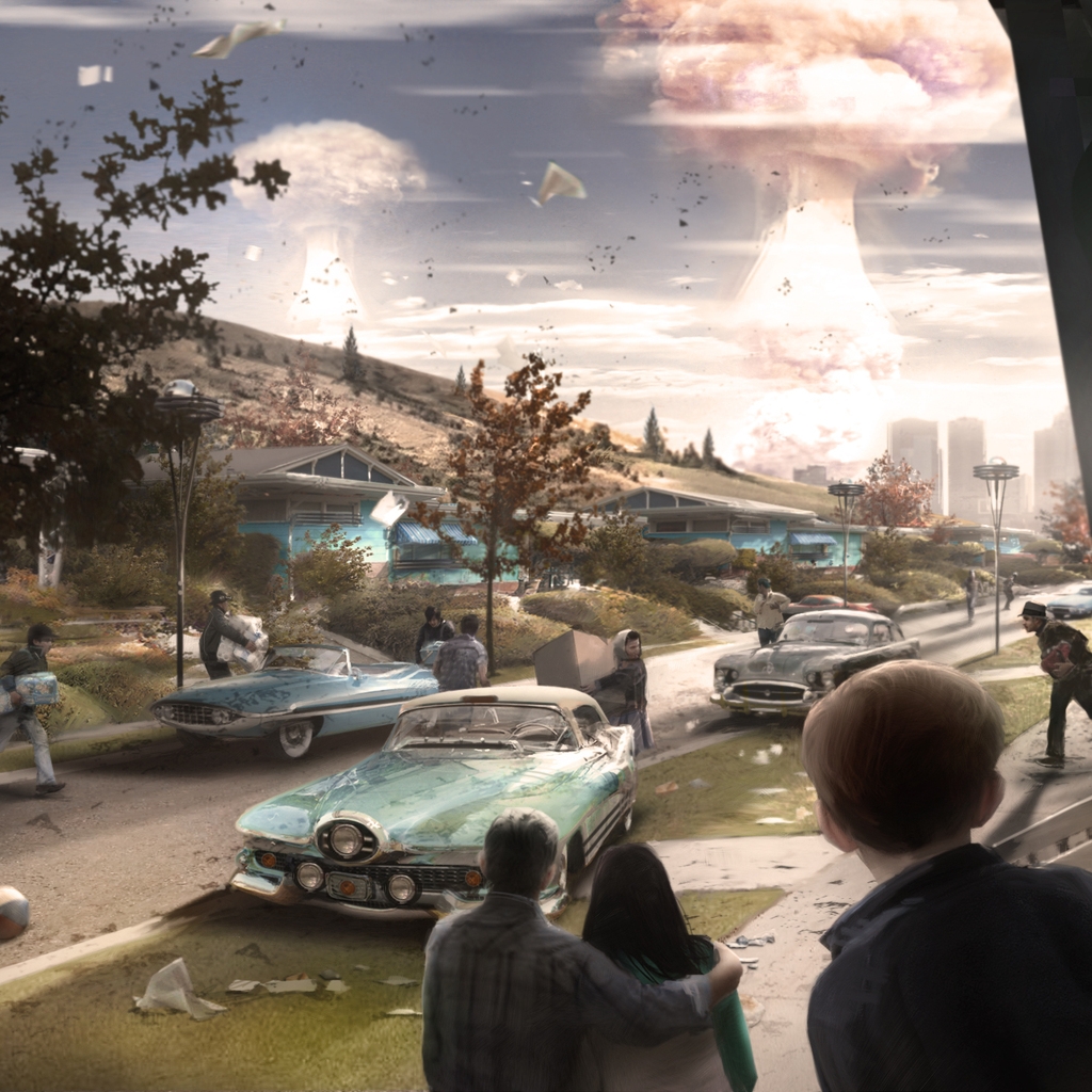 Fallout 4 Concept Blast for 1024 x 1024 iPad resolution